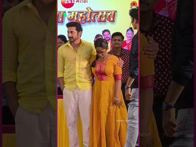 Artists' joyous celebration, Zee Marathi Mango Festival 2025 #zeemarathi #reels #celebrities #shorts