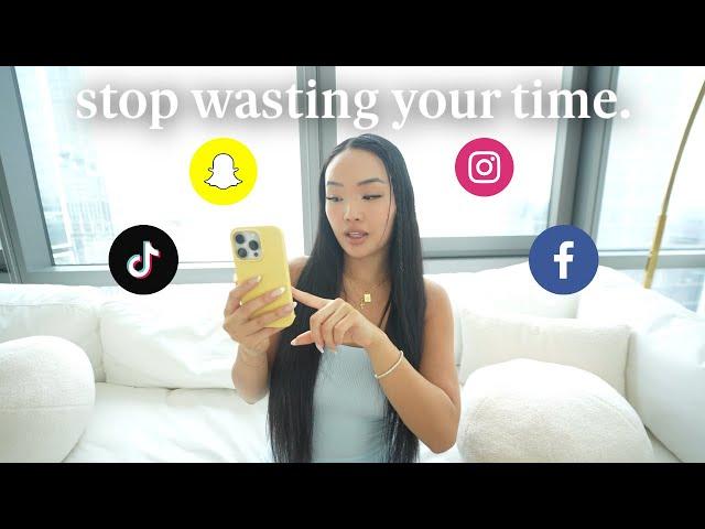 how to stop doom scrolling | tips to *ACTUALLY* break your phone addiction and be productive!