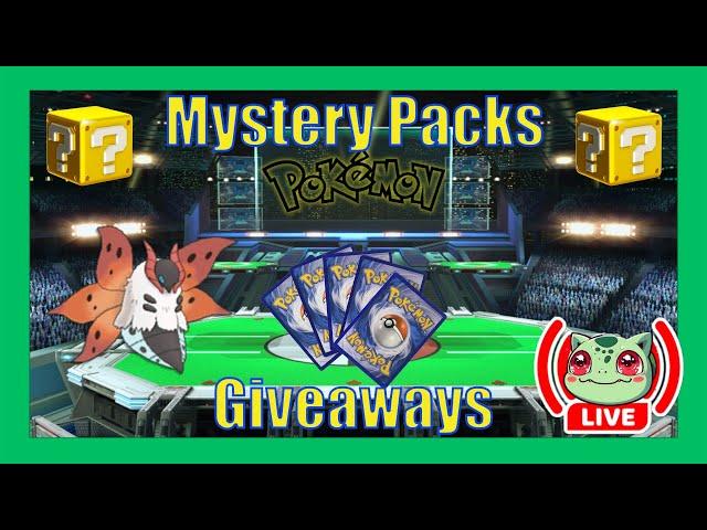 Giving Away Pokemon Card Mystery Packs