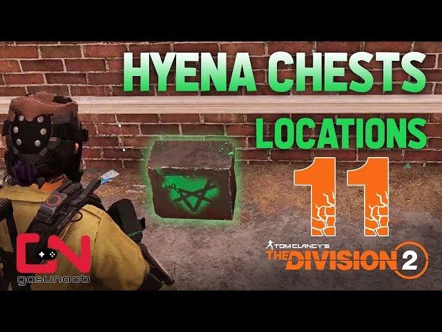 Division 2 - 11 Hyena Chest Locations