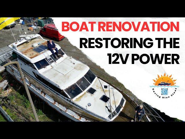 Victron Orion Install and Grey Water Tank Removal - Steel Boat Renovation Ep 05