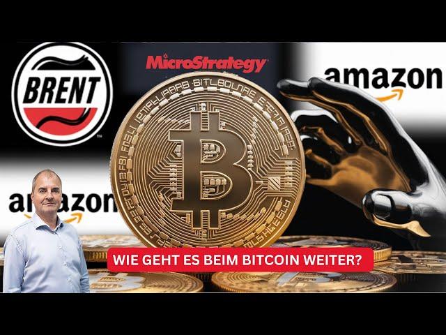 Goldener Oktober für den Bitcoin und Microstrategy? Amazon & Brent ÖL LIVE mit Andreas - Chat aktiv