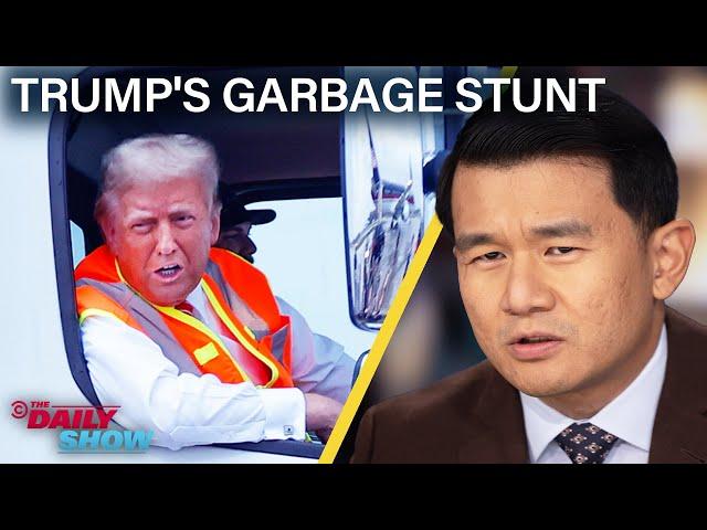 Trump Climbs Into a Garbage Truck & Harris Gets Her Campaign Into Women’s Bathrooms | The Daily Show