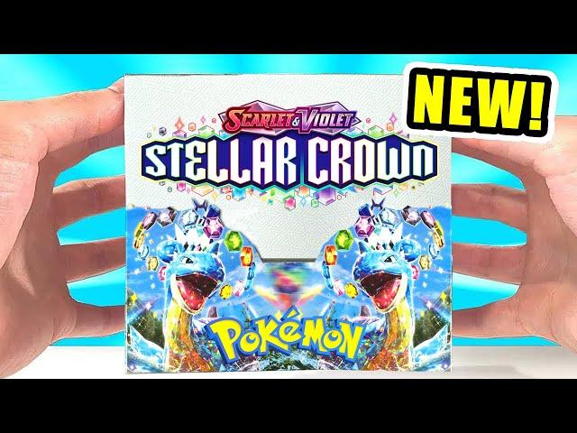 *NEW* Pokemon Stellar Crown Booster Box Opening