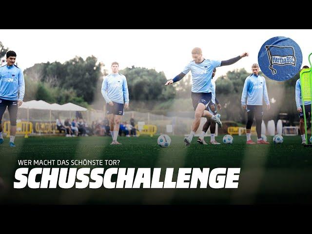 GUSTAV ins Eck & MIKI Latte rein  | SCHUSSCHALLENGE im Trainingslager