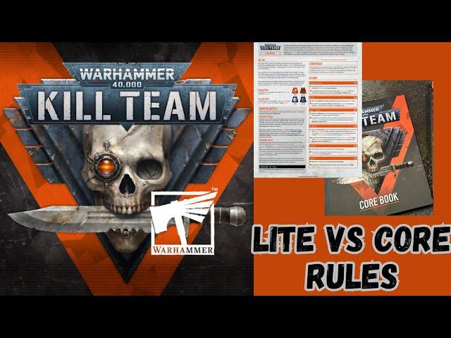 Kill Team 2024 Lite vs Core Rules Review