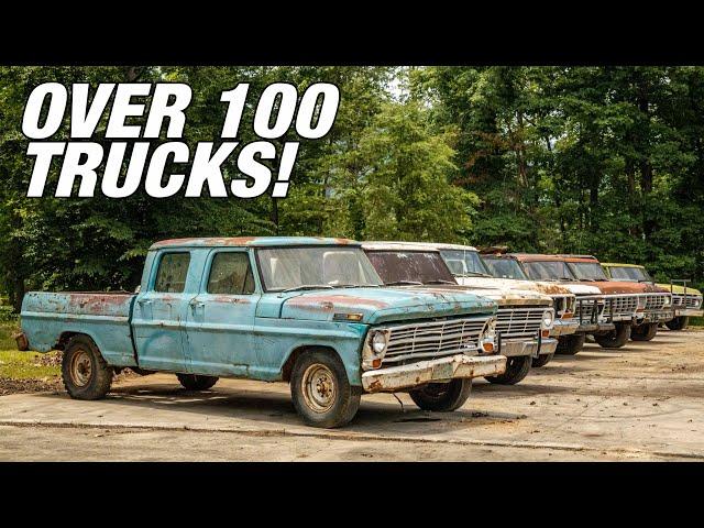 The LARGEST Collection of ABANDONED Ford Trucks! @FordEra