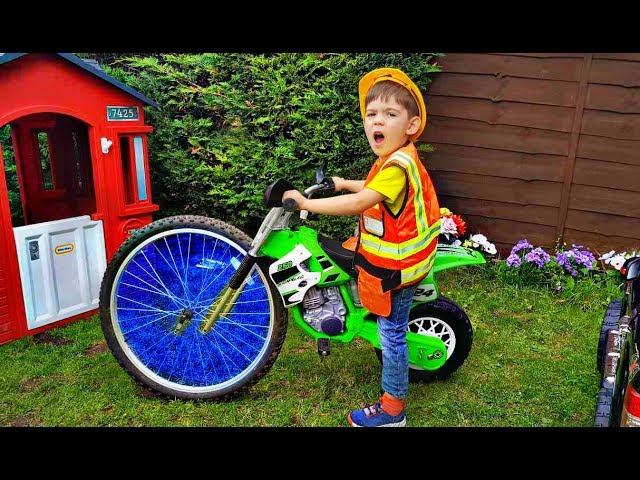 Kids Ride on Motorbike  Power Wheels