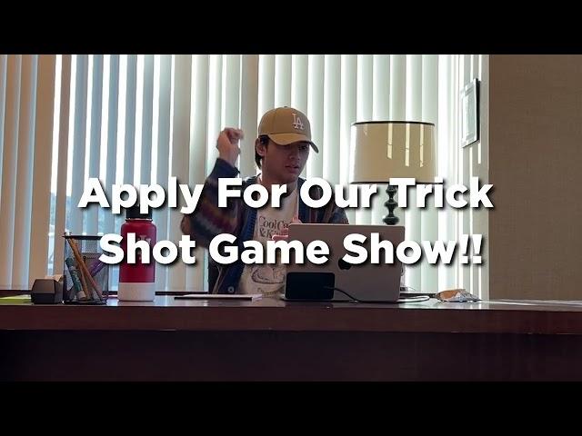 Family Dreamshot- A New Trick Shot Game Show!