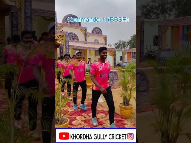 COMMNDO11 ENTRY #khordha #trendingshorts #live #youtubeshorts #reels #like #cricket #shots #viral