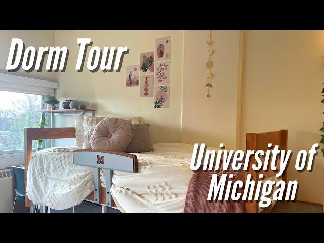 Dorm Tour | University of Michigan - Ann Arbor | Bursley Dorm | Freshman Year