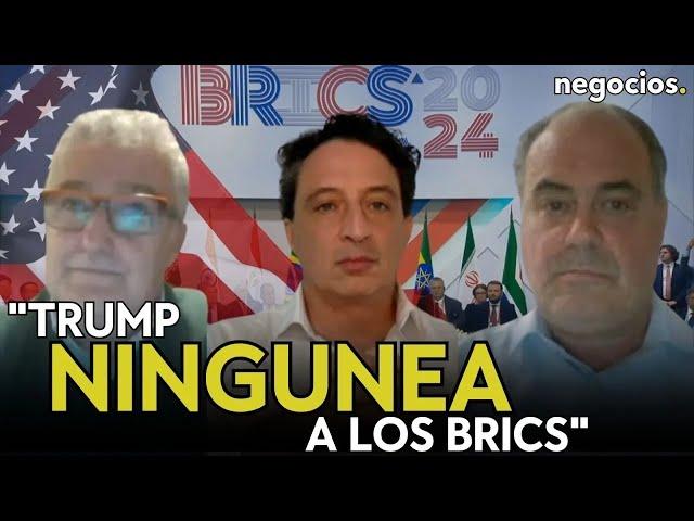 "Trump ningunea a los BRICS porque no se da cuenta de que la fuerza de China y Rusia es  imparable"