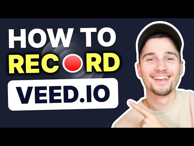 Easily Record Video & Audio with VEED | Webcam, Voiceover, Screen Recorder