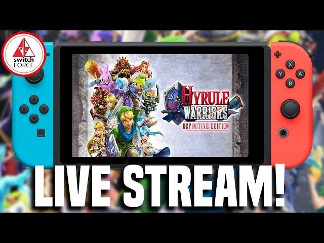 Hyrule Warriors: Definitive Edition 1 Hour Gameplay (Stream Archive)