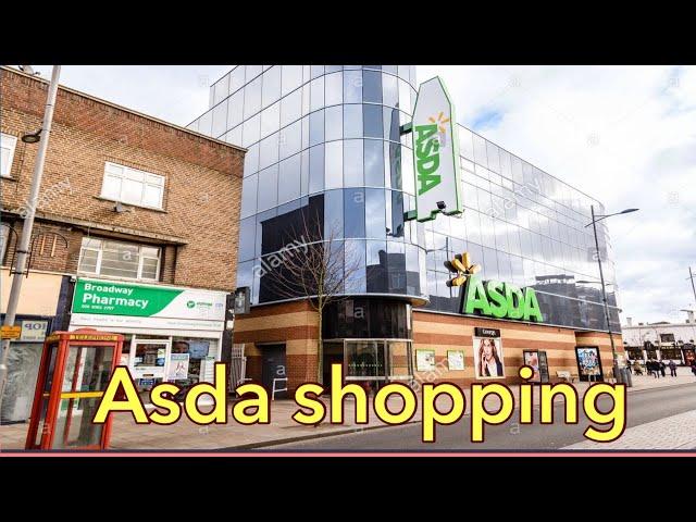 Shopping at ASDA vlog! | Bd to London Adventure Vlogs | London, UK