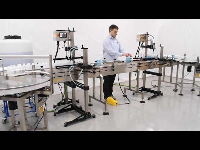 Bottling Line for Small to Medium Scale Production – Affordable, Accurate, Reliable