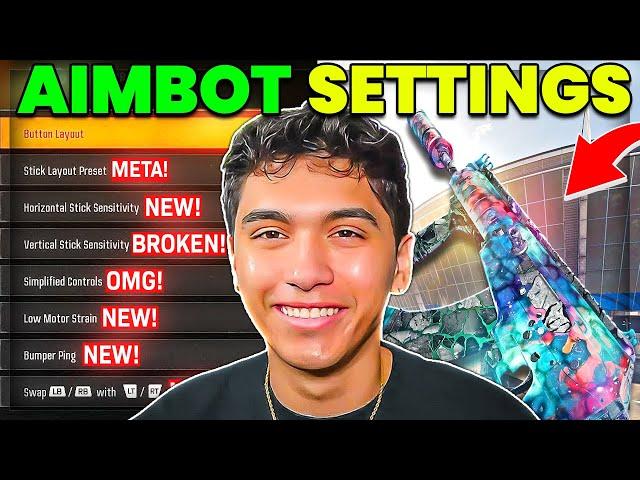 Lucky Chamu's AIMBOT Settings in Call of Duty! (Black Ops 6)