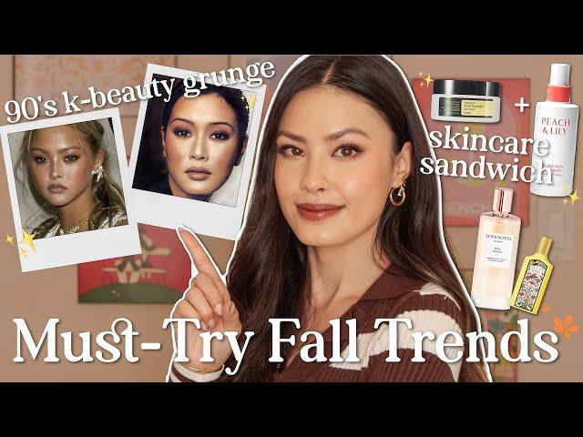 The HOTTEST Fall Beauty Trends for 2024  Grunge K-Beauty, Rich Skincare & the Coziest Fragrances!