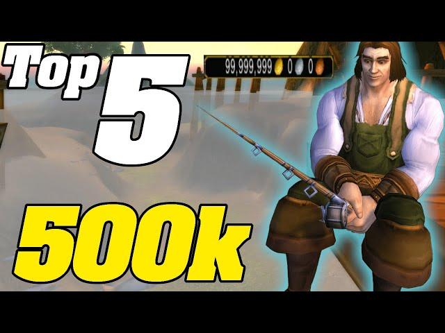 Top 5 INSANE Solo Goldfarms In War Within | Fishing Edition