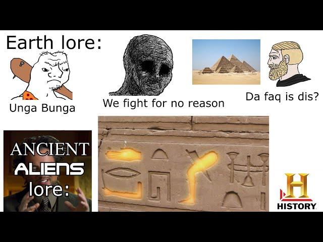 Earth Lore VS Ancient Aliens Lore (Ace Combat 04 X Gotye Meme Mashup)