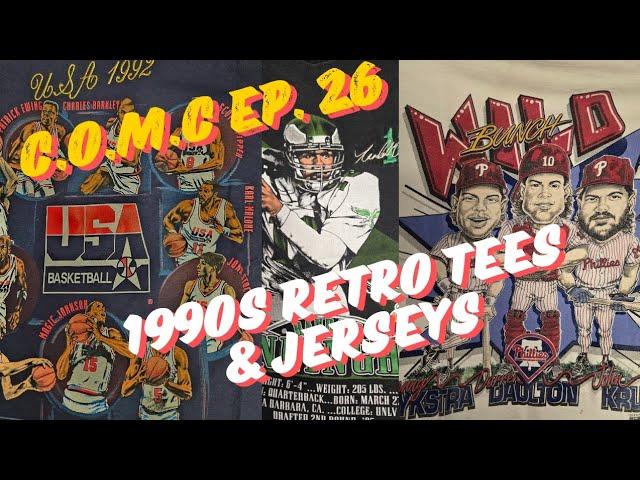 1990s/2000s Retro Sports T-shirts, Jerseys and Concert Tees