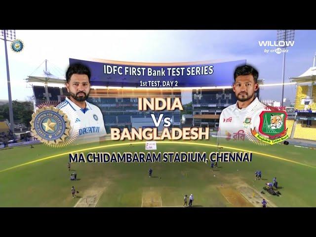 Day 2 Highlights: 1st Test, India vs Bangladesh | Day 2, 1st Test, IND VS BAN