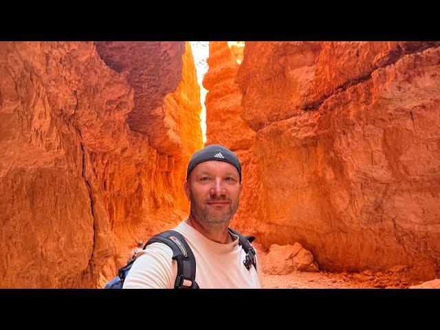 Bryce Canyon National Park. Utah. Walk along the trail with me. ASMR