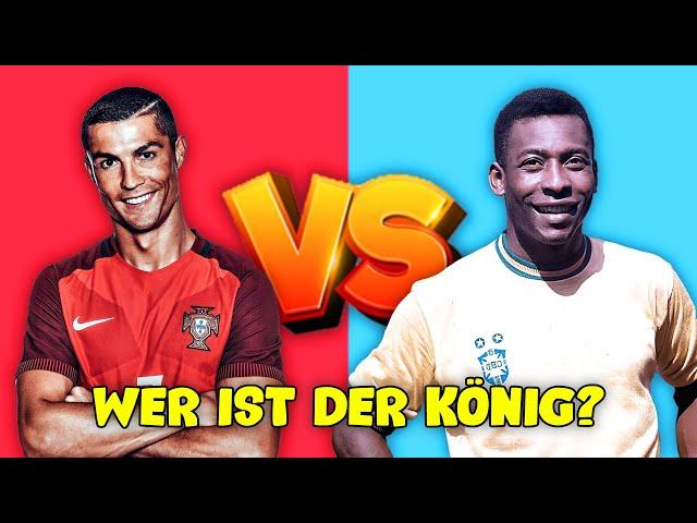 Vergleich: Cristiano Ronaldo VS Pelé | GegenStar