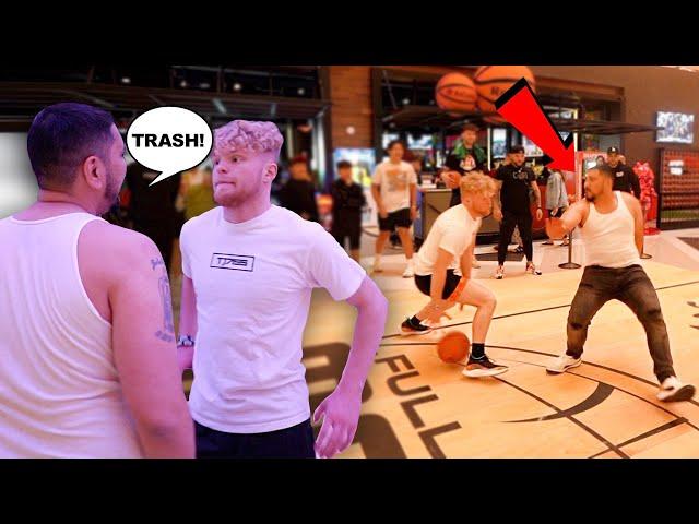 He Called Me TRASH Then I DROPPED HIM! Trash Talker EXPOSED! 1v1 Basketball!