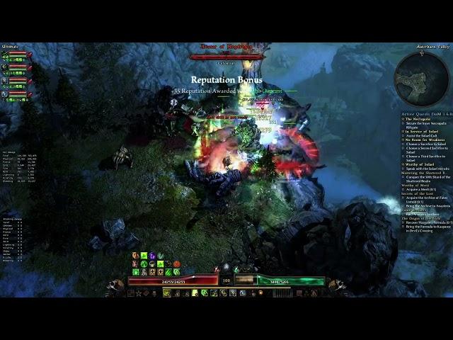 Grim Dawn 1.2.1 ["Packmaster" Pet Build vs Avatar of Mogdrogen] (DoM mod 1.6.0a) INSANELY TANKY PETS