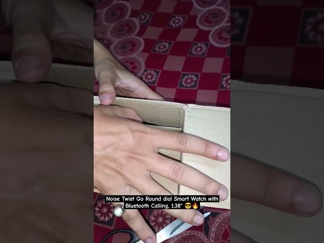 Noise Twist Go Round dial Smartwatch with BT Calling Quick Unboxing ️