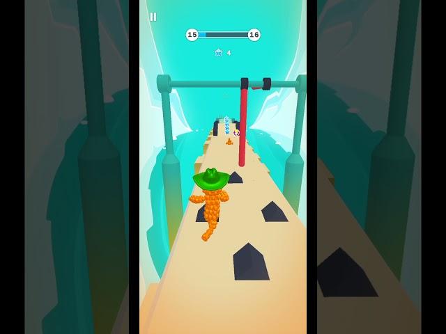 Pixel Rush Epic Game | 3D Gameplay|Android & ios Gameplay| #Trending Game #youtubeshorts #shorts