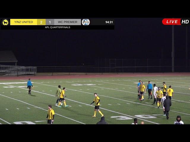 *LIVE* APL PLAYOFF QUARTERFINALS - YINZ UNITED vs WORLD CLASS PREMIER