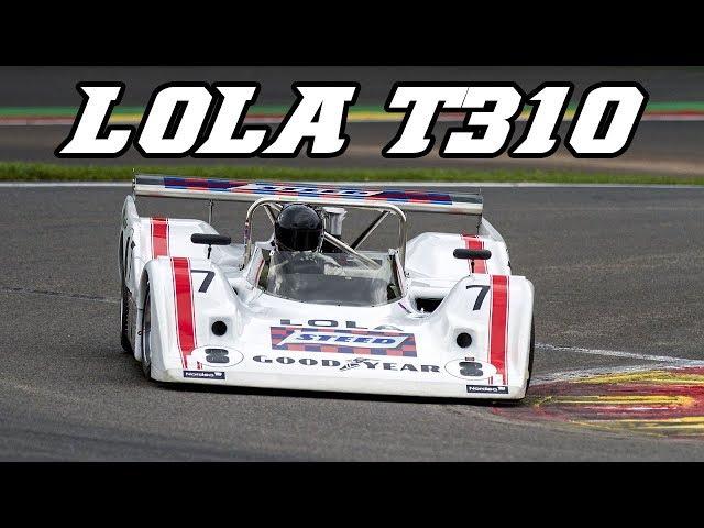 1972 Lola T310 - CanAm monster V8 sound (Spa 2014)