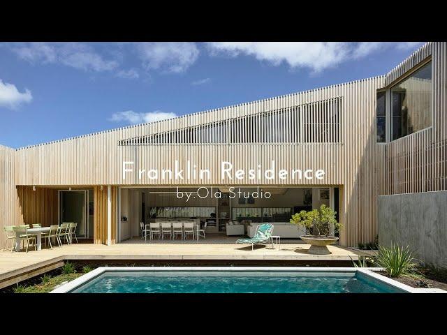 Franklin House Tour: A Japanese-Inspired Coastal Retreat Blending Nature & Design