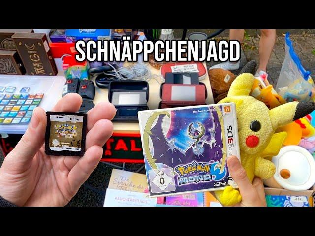 Pokemon eskaliert.. Flohmarkt Schnäppchenjagd live gefilmt | Deantramp