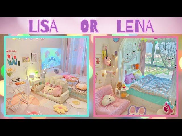 LISA OR LENA - Cute Aesthetic Bedroom Ideas!