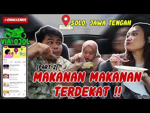 PILIH ACAK MAKANAN TERDEKAT DI KOTA SOLO!! NYOBAIN KULINER KHAS SOLO