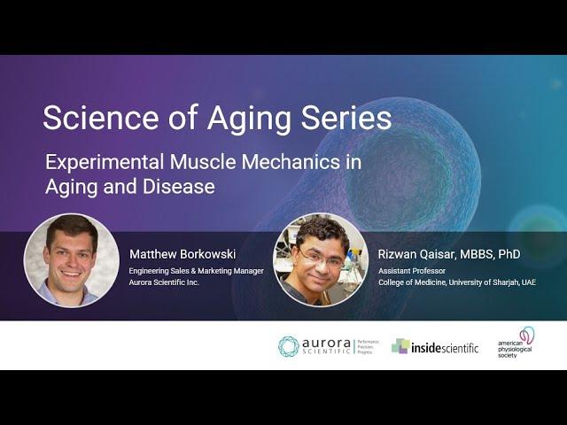 Experimental Muscle Mechanics in Aging and Disease