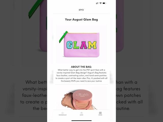 IPSY GLAM BAG AUGUST 2024 • My Power Picks & Full Bag Reveal | Spoilers & Sneak Peeks