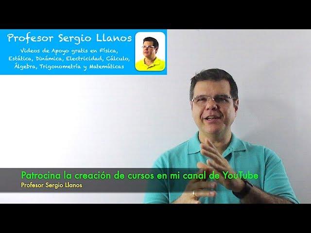 Patrocina la creación de videos educativos del Profesor Sergio Llanos