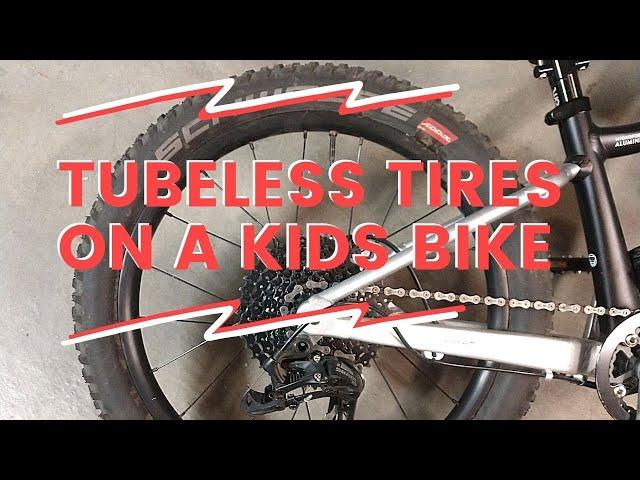 How To Set Up Tubeless Tires On A Kids Bike