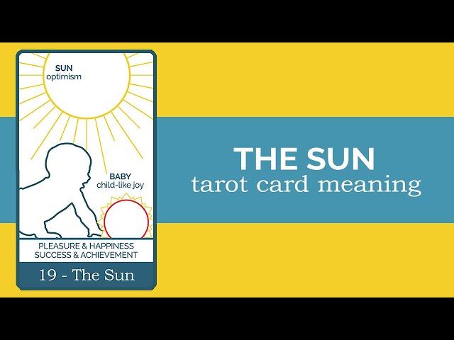 The Sun Tarot Card Reading and Meaning