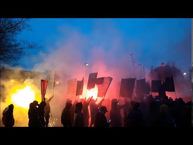 Andonline Anderlecht  Zulte Waregem Atmosphere Corteo Fans