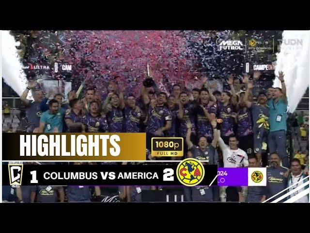 CHAMPIONS AMERICA WIN CHAMPIONS CUP HIGHLIGHTS - RESUMEN simulation