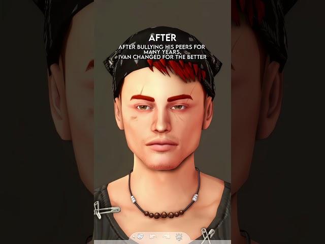 My Sims BEFORE & AFTER the Apocalypse... #shorts