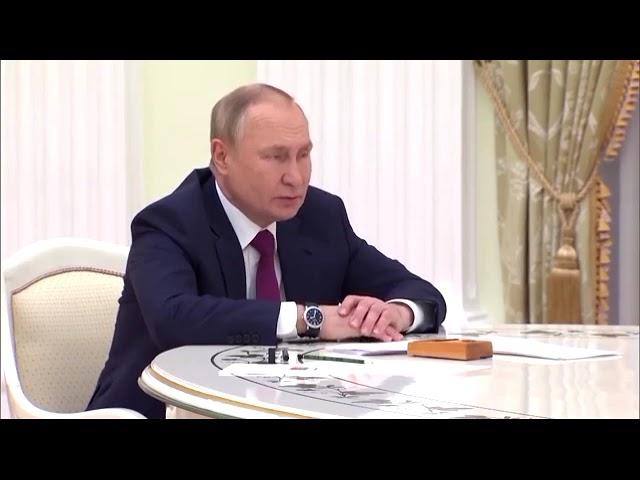 Vladimir Putin and Viktor Orban talk gas