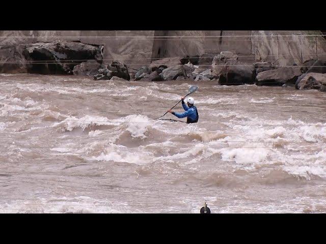 Tajikistan hosted the rowing slalom tournament - Tojikiston slalom open-2023