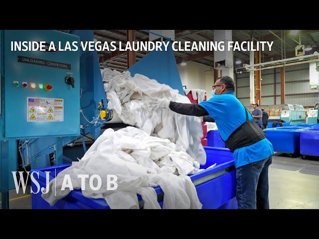 How MGM Grand Cleans 24 Million Pounds of Laundry | WSJ A to B