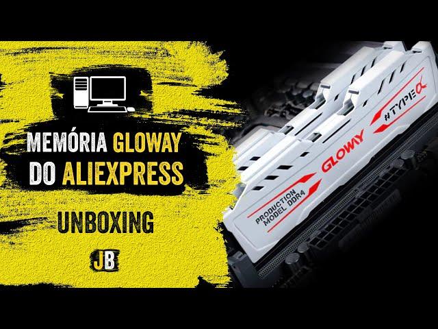 Memória SUPER BARATA do ALIEXPRESS | Gloway Type α UNBOXING E TESTES